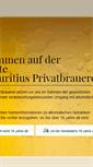 Mobile Screenshot of mauritius-brauerei.de